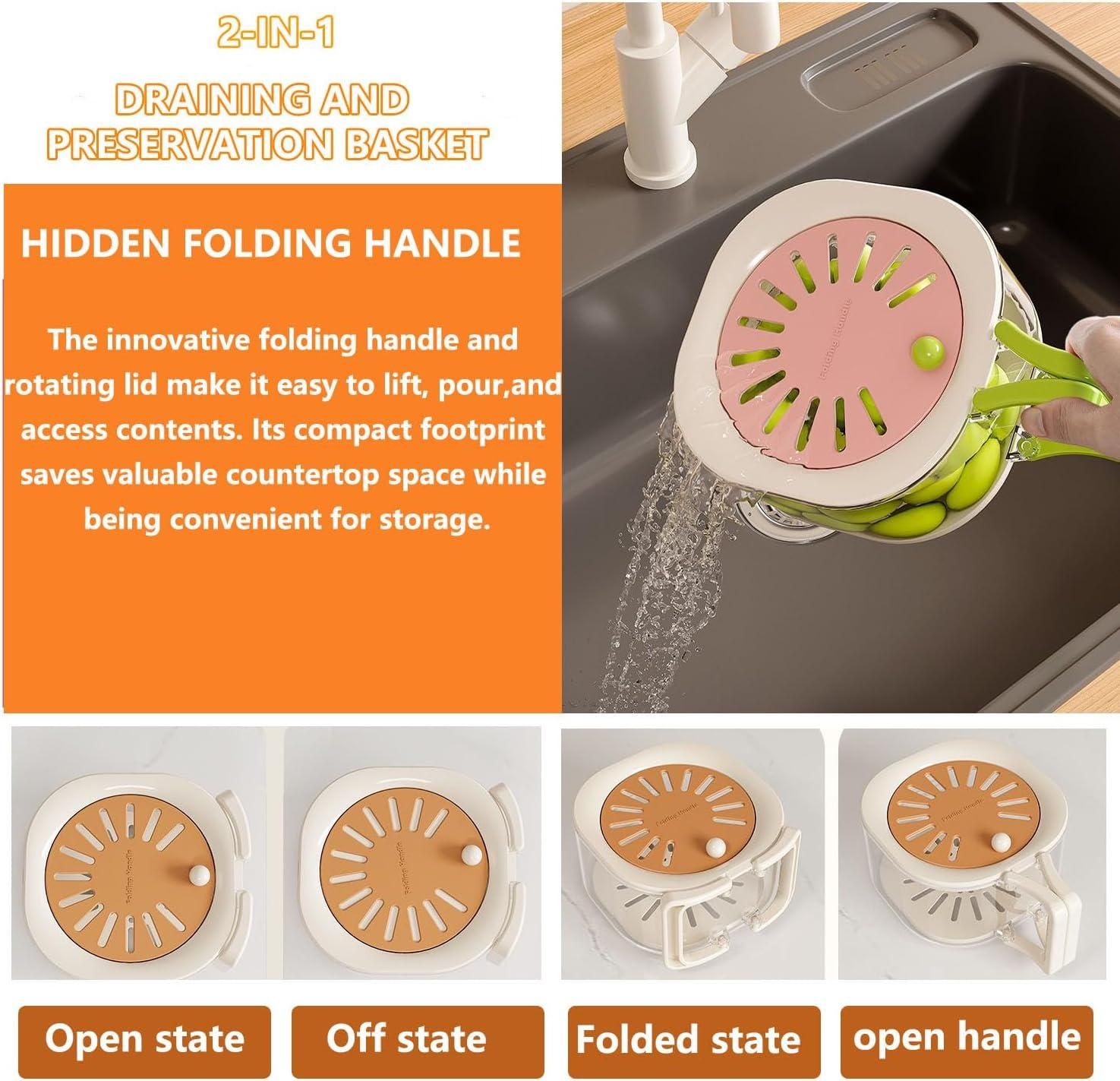 Fruit washing & Drain Basket